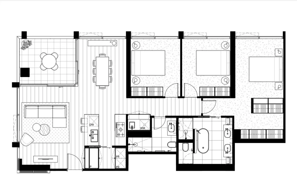 Domain House 1807 Floorplan