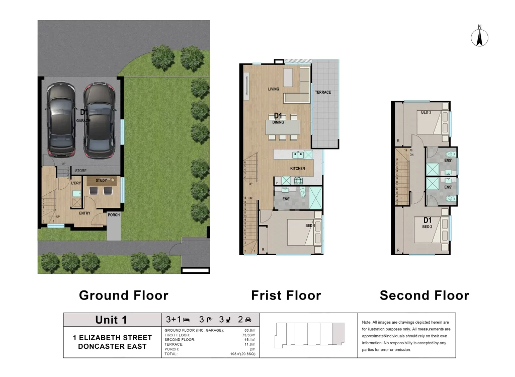 1 Elizabeth Street Unit 1 Floorplan-min-min