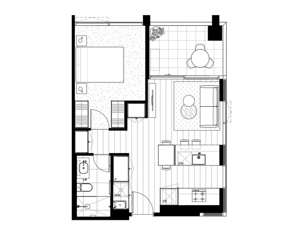 Domain House 605 Floorplan