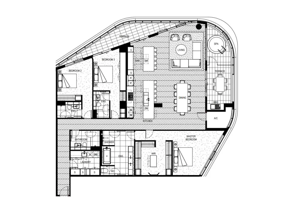 The Victoriana 1102 Floorplan