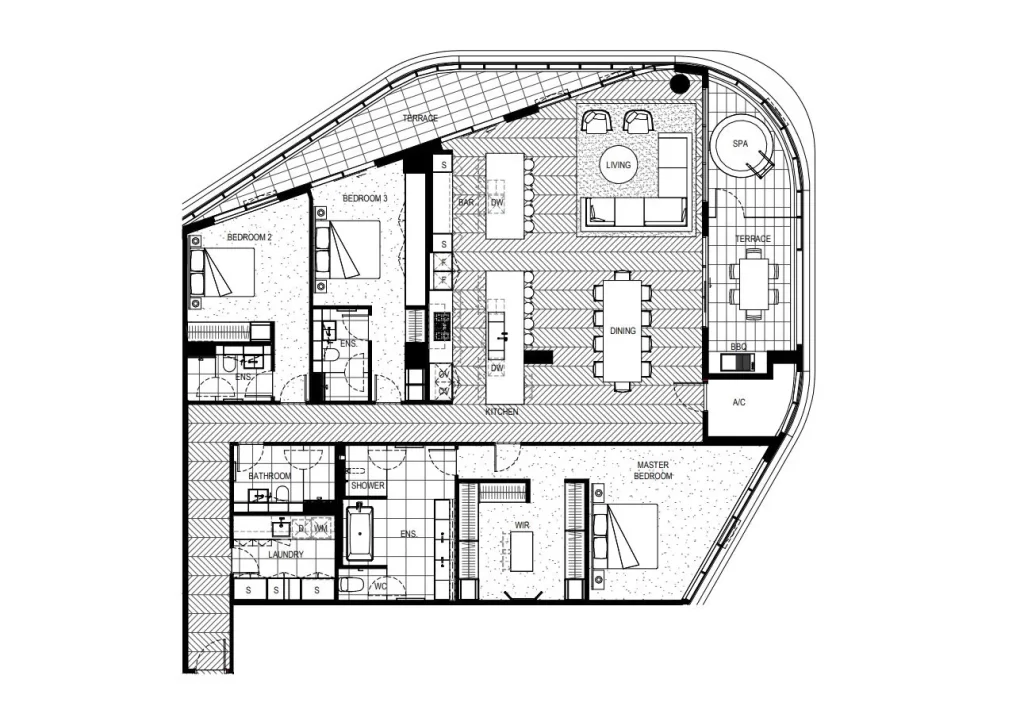 The Victoriana 1106 Floorplan